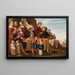 Een gezin op een kampement - Cirkel van Jacob Gerritsz Cuyp — ingelijst kunstwerk aan de muur