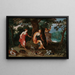 Diane en haar nimfen omringd door de lijken van de jacht - Cirkel van Jan Brueghel de Jonge — ingelijst kunstwerk aan de muur