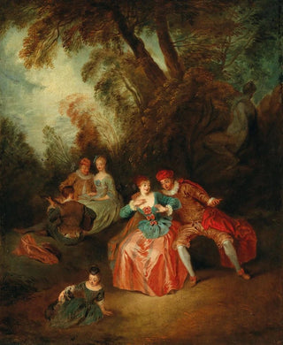 Circle of Jean Baptiste Pater - Fte Champtre.webp