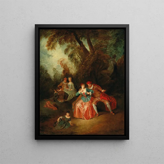 Circle of Jean Baptiste Pater - Fte Champtre.webp