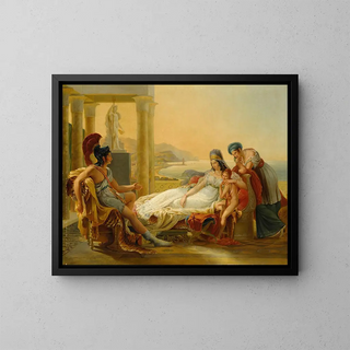 Circle of PierreNarcisse Gurin - Aeneas Recounting The Misfortunes Of Troy To Dido.webp
