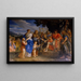 Coriolan bij de poorten van Rome - Ciro Ferri — ingelijst kunstwerk aan de muur