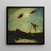 Moonlight Painting - Albert Pinkham Ryder — framed artwork on a wall