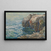Cap d'Antibes - Clara Voortman Dobbelaere — ingelijst kunstwerk aan de muur