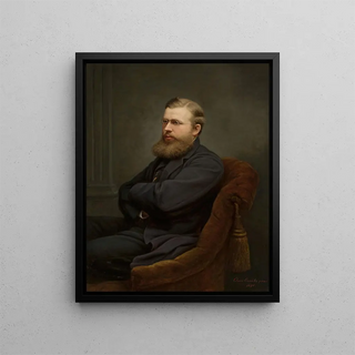Clara Wilhelmine Oenicke - Portrait of a man.webp