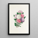 Asters - Clarissa Munger Badger — ingelijst kunstwerk aan de muur