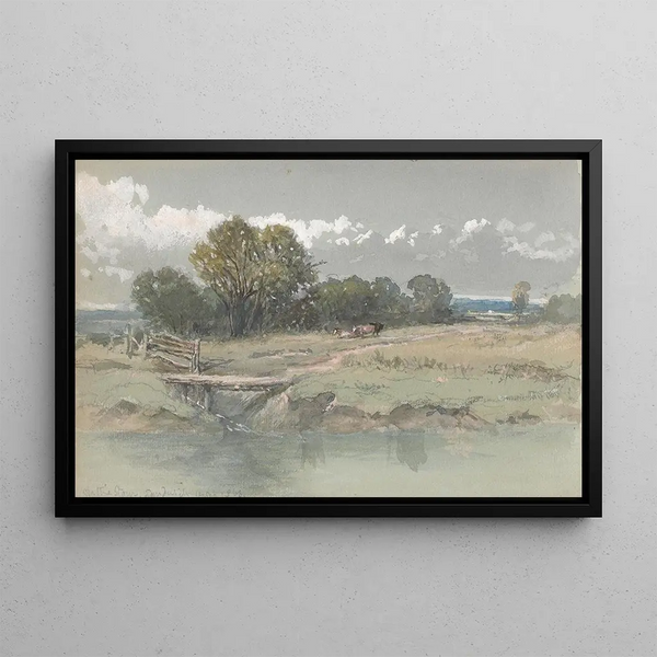 Clarkson Stanfield - Landscape on the Stour near Sandwich.webp