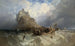 van Mont Saint-Michel, Cornwall - Clarkson Stanfield — weergave van het kunstwerk