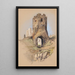 Reproductie van het schilderij Poort in vervallen staat van Douvres Castle - Clarkson Stanfield