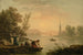 Lavandières près d'un lac - Claude-Joseph Vernet — weergave van het kunstwerk