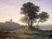 Jacob met Laban en zijn dochters - Claude Lorrain — weergave van het kunstwerk