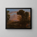 Landelijk landschap - Claude Lorrain — ingelijst kunstwerk aan de muur