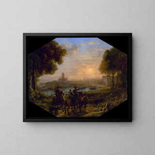 Claude Lorrain - Paysage avec le port de Santa Marinella.webp