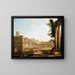 Le Campo Vaccino à Rome - Claude Lorrain — ingelijst kunstwerk aan de muur