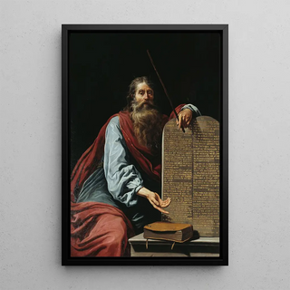 Claude Vignon - Moses with the Tablets of the Law.webp
