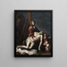 Pièta - Claude Vignon — framed artwork on a wall
