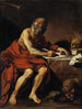 La vision de saint Jérôme - Claude Vignon — weergave van het kunstwerk