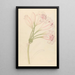 Amarillis Crinum lineare - Clemenz Heinrich Wehdemann — ingelijst kunstwerk aan de muur