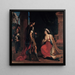 Cleopatra en Octavius - Guercino — ingelijst kunstwerk aan de muur