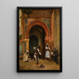 Clment Pujol de Guastavino - Gnaoua festival before the medina gate tangier.webp