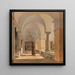 Cloître de San Lorenzo fuori le mura à Rome - Jürgen Roed — framed artwork on a wall