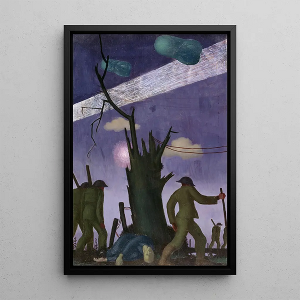Reproduction of the painting Evening after a Push - Colin Gill