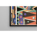 Reproductie van het schilderij Collectie decoraties en kleuren Pl.03 - Georges Valmier