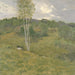 met beboste heuvels - Ben Foster — weergave van het kunstwerk