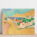 Reproductie van het schilderij van Collioure in augustus - Henri Matisse