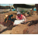 Reproductie van het schilderij Componiendo la Red - Joaquín Sorolla
