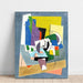 Reproductie van het schilderij compositie - Georges Valmier