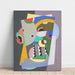 Reproductie van het schilderij compositie - Georges Valmier