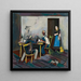 compositie - Karl Knaths — ingelijst kunstwerk aan de muur