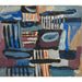 Reproduction of the painting Abstract Composition Painting II - Sasza Blonder