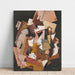 Reproductie van het schilderij Compositie op krantenpapier - Georges Valmier