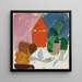 Samenstelling met plant in pot - Edvard Weie — ingelijst kunstwerk aan de muur
