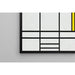 Reproduction of the painting Composition in white, red, and yellow - Piet Mondrian