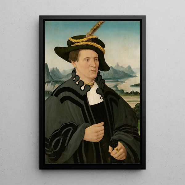 Reproduction of the painting Portrait of Fridrich Rorbach - Conrad Faber von Kreuznach