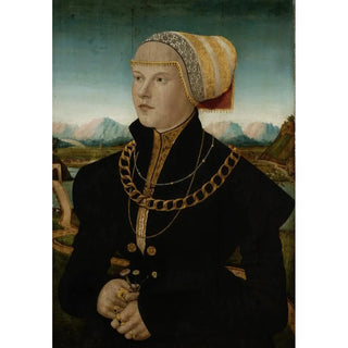 Conrad Faber von Kreuznach - Portrait of Margarete Stralenberg ne Stalburg.webp