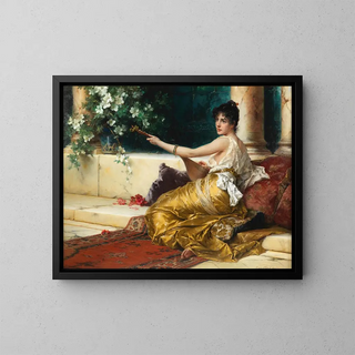 Conrad Kiesel - The Mandolin Player.webp
