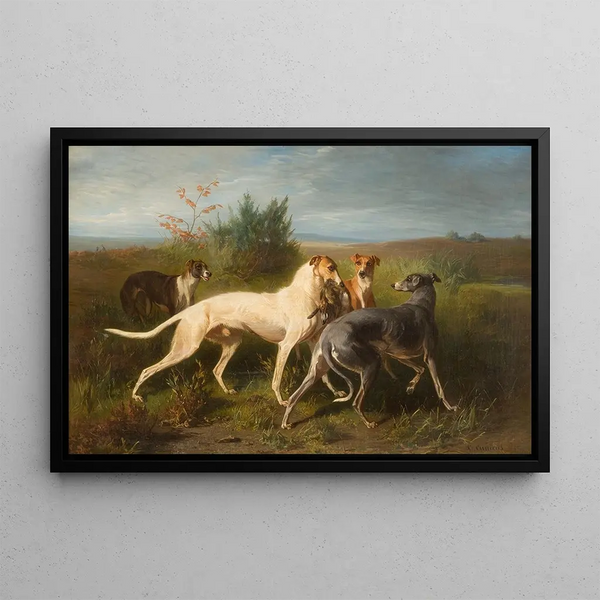 Conradijn Cunaeus - Hounds with their prey.webp