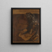 Harvesting potatoes - Constant Permeke — framed artwork on a wall