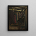 La Langestraat à Ostende - Constant Permeke — ingelijst kunstwerk aan de muur