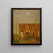Maison - Constant Permeke — ingelijst kunstwerk aan de muur