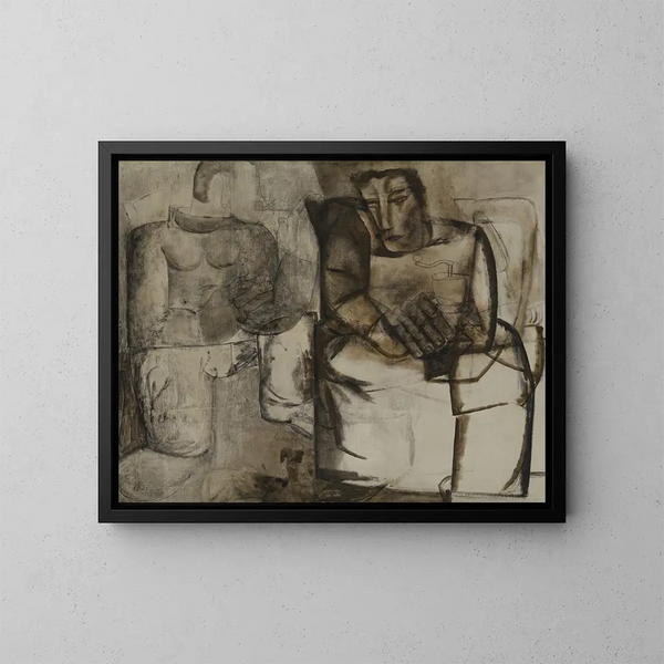 Vêpres - Constant Permeke — ingelijst kunstwerk aan de muur