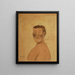 Fisherwoman - Constant Permeke — framed artwork on a wall