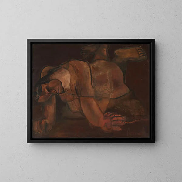 Wiedster - Constant Permeke — ingelijst kunstwerk aan de muur