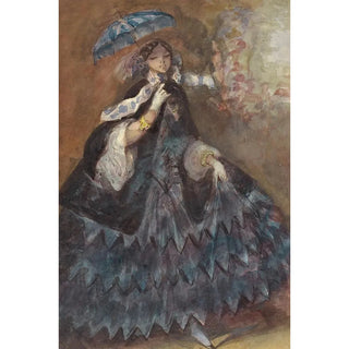Constantin Guys - Woman with a Parasol.webp