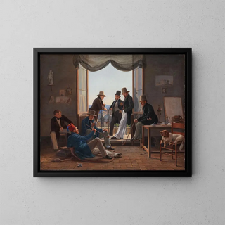 Constantin Hansen - A Group of Danish Artists in Rome.webp