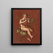 Fauna - Constantin Hansen — ingelijst kunstwerk aan de muur